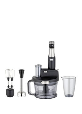 Speed Quadro Black Silver Blender Seti