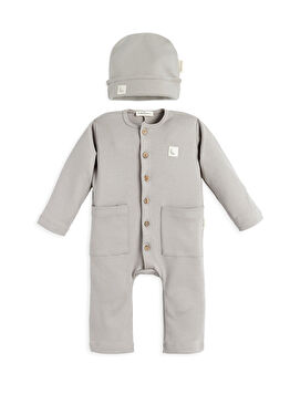 Dream Cloud Şapka ve Tulum Erkek Çocuk 2'li Set