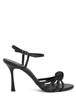 Siyah Kadın Abiye Sandalet