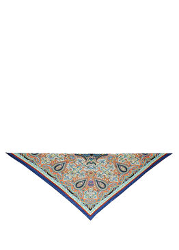 Renkli Çift Taraflı Kadın Fular