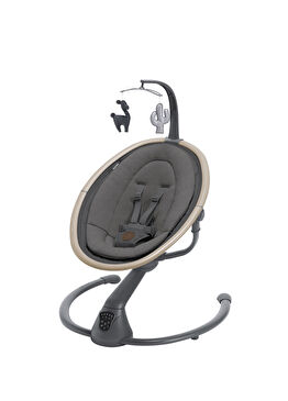 Cassia Beyond Graphite Eco Elektrikli Otomatik Sallanan Hareket Sensörlü 360° Dönebilen Ana Kucağı 