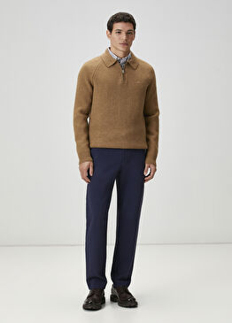 Lacivert Beli Kordonlu Spor Pantolon