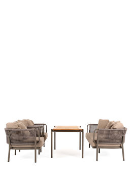 Ban Vizon Iroko Alüminyum Bahçe Takımı