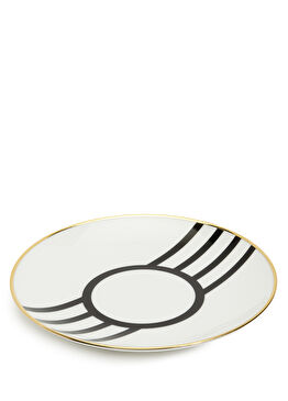 Teatro Siyah Gold Porselen Tereyağlık