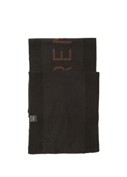 Kahverengi Erkek Yün Atkı