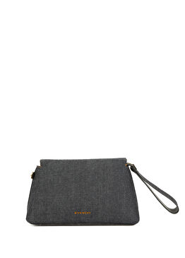 Day Lacivert Kadın Deri El Portföyü