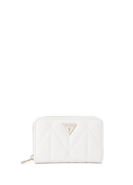 Aldina Beyaz Kapitoneli Kadın Cüzdan