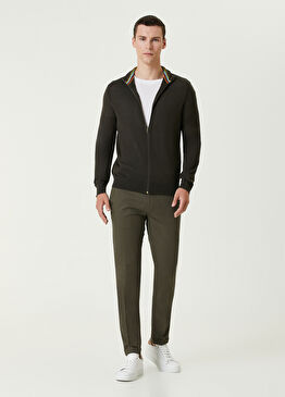 Koyu Yeşil Organik Pamuk Pantolon