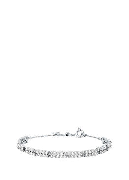 MKC1812-040 Metalik Gri Gümüş Kadın Bileklik