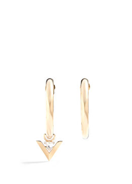 Gold Kadın Halka Küpe