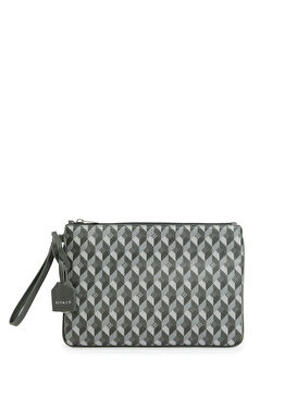 Monogram Antrasit Kadın El Portföyü