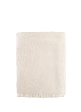 Perla Ekru Bambu Banyo Havlusu 85 x 150 cm