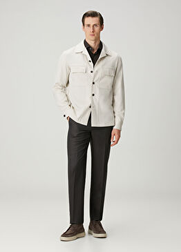 Kahverengi Yün Pantolon