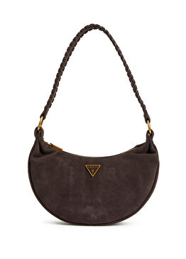 Amita Kahverengi Kadın Süet Çanta