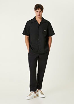 Lacivert Beli Kordonlu Pantolon