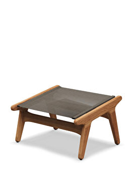 Bay Teak Ağacı Granite Puf