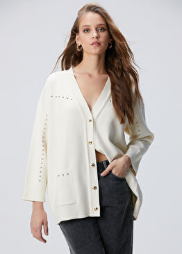 Kırık Beyaz Hırka