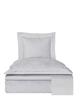 Amedeo Gri Pamuklu Jakar King Size Nevresim Takımı 240 x 220 cm