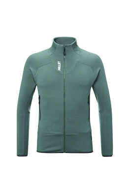 KAMET Power Polartec® Powerstrech Pro Yeşil Polar Erkek Spor Ceket MIV10562 N4238