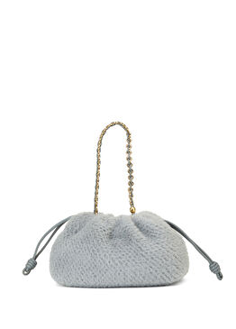 Medium Flamenco Silver Kadın Deri Çanta