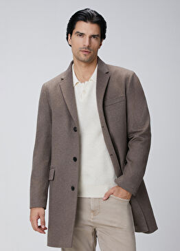 Limited Bej Kaşmir Palto