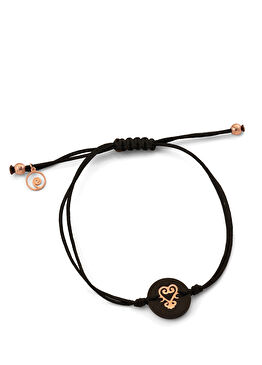 Sankofa İşleme Detaylı Kadın Altın Bileklik