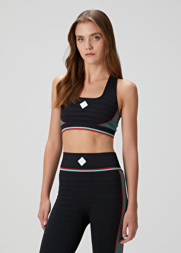 Siyah Yeşil Büstiyer