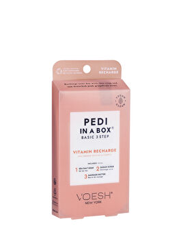 New York Pedi In A Box Basic Vitamin Recharge 3 Adımlı Pedikür Seti