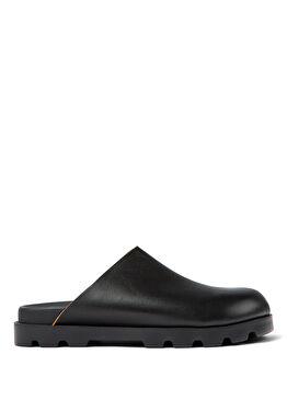 Brutus Siyah Hakiki Deri Kadın Terlik