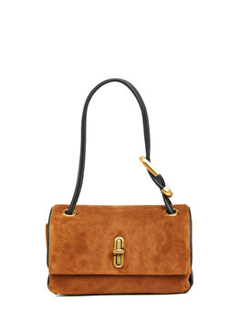 Mini Dual Taba Kadın Süet Çanta