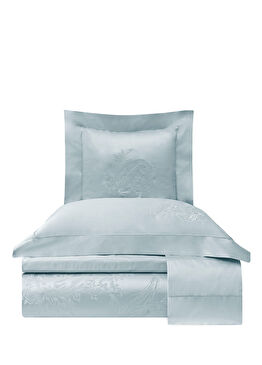 Martin Mavi Pamuklu Jakar Çift Kişilik Nevresim Takımı 200 x 220 cm