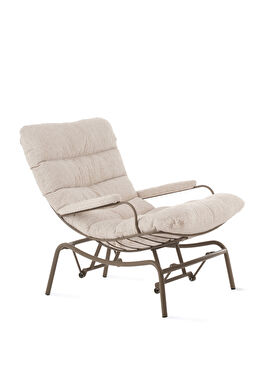 Yeke Vizon Ekru Sallanır Berjer