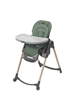 Minla Beyond Green Eco 6'sı Bir Arada  Ahşap Görünümlü Mama Sandalyesi