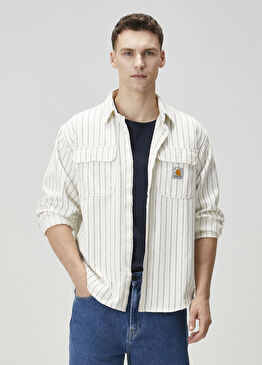 Hendry Beyaz Dış Gömlek