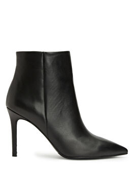 Siyah Kadın Deri Bot