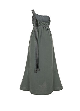 Luana Haki Maxi Elbise