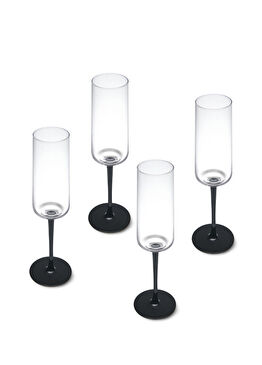 Palermo Kristal 4'lü Fülüt Şampanya Kadehi