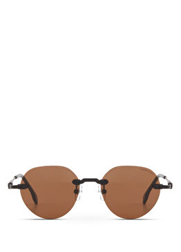 DS 2332 C3 Mat Siyah Metal Kadın Güneş Gözlüğü