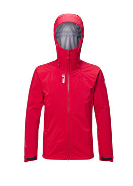 KAMET Kırmızı Kapüşonlu Goretex Erkek Spor Ceket MIV10557