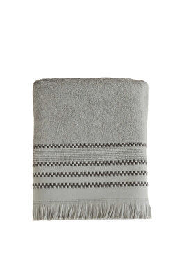 Natura Gri Yüz Havlusu 50x90 cm