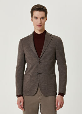 Açık Gri Yün Ceket