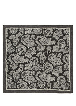 Antrasit Yün Poşet Mendil