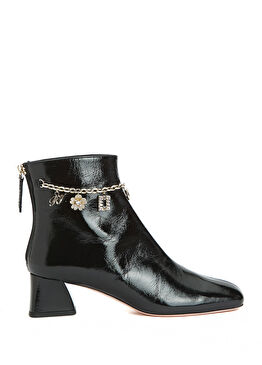 Siyah Kadın Deri Bot