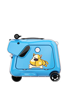 SQ3 Elektrikli Bilinebilir 2 Tekerlekli Çocuklar için Kabin Boy Scooter Valiz