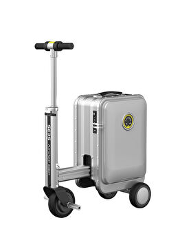 SE3S Gri Kabin Boy Elektrikli Binilebilir Scooter Valiz