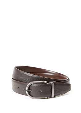 Kahverengi Erkek Deri Kemer