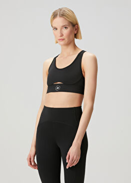 Stella Mccartney Truestrength Siyah Spor Sütyeni