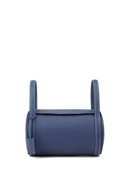 Lacivert Kadın Deri Çanta