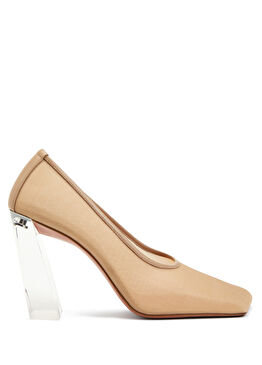 Charlotte Glass Açık Kahverengi Topuklu Ayakkabı