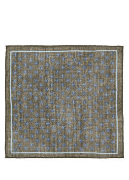 Kahverengi Yün Poşet Mendil